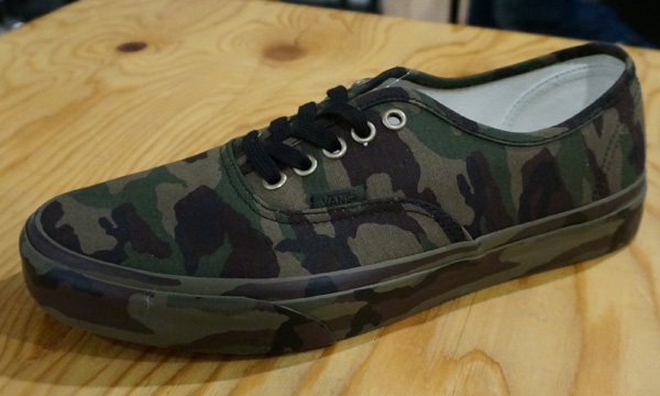 9月～発売！VANS CLASSICS AUTHENTIC MONO PRINT CAMO (バンズ クラシックス オーセンティック モノ プリント カモ)