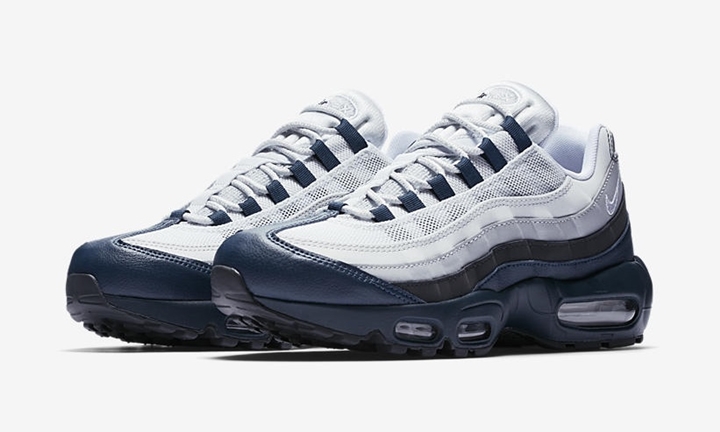 海外展開！ナイキ エア マックス 95 エッセンシャル “アーモリー ネイビー/アンスラサイト/ウルフ グレー” (NIKE AIR MAX 95 ESSENTIAL “Armory Navy/Anthracite/Wolf Grey”) [749766-406]