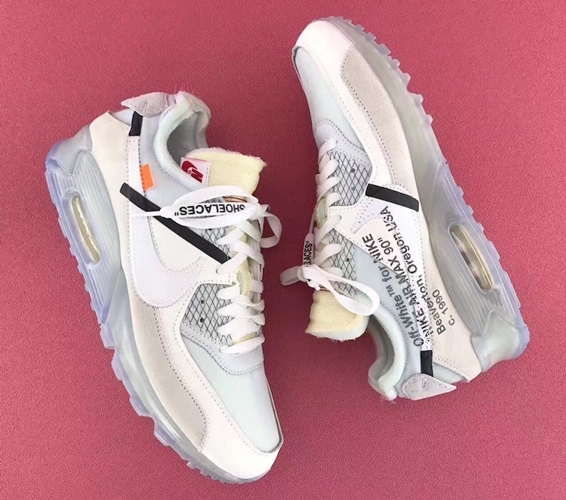 【続報】OFF-WHITE c/o VIRGIL ABLOH × NIKE AIR MAX 90 ICE (オフホワイト ナイキ エア マックス 90 アイス) [AA7293-100]