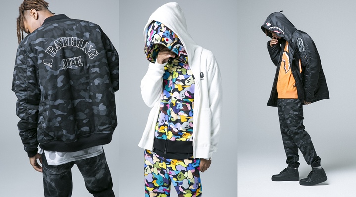 7/8発売！A BATHING APE 2017 AUTUMN/WINTER COLLECITON LOOKBOOKも公開！ (エイプ 2017年 秋冬 コレクション ルックブック)