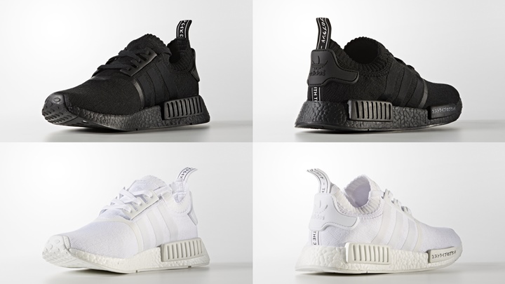 8/11発売予定！adidas Originals NMD_R1 PK {PRIMEKNIT} “Triple Black/Triple White” (アディダス オリジナルス エヌ エム ディー プライムニット “トリプル ブラック/ホワイト”) [BZ0220,21]