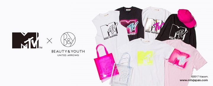 MTV for BEAUTY&YOUTH 別注コレクションが登場 (エムティービー ビューティアンドユース)