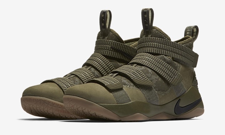 2017年 夏発売予定！ナイキ レブロン ソルジャー 11 SFG “ミディアム オリーブ” (NIKE ZOOM LEBRON SOLDIER 11 SFG ”Medium Olive”) [897646-200]