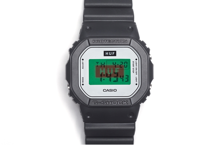 G-SHOCK × HUF 15周年記念コラボ！DW5600HUF-1が7/15発売 (ハフ Gショック ジーショック)