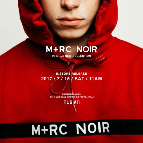 M+RC NOIR 2017 S/S NEW COLLECTION 24アイテムが7/15発売 (マルシェノア 2017年 春夏)