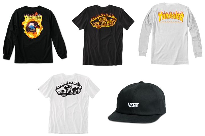 THRASHER × VANS コラボ アパレルライン (スラッシャー バンズ)