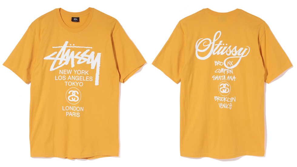 STUSSY 2017 SUMMER WORLD TOUR TEE PACKが7/14発売 (ステューシー サマー ワールド ツアー TEE パック)