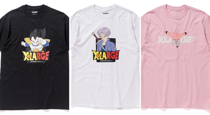 エクストララージ ドラゴンボールZコラボ 魔人ブウプリント Tシャツ