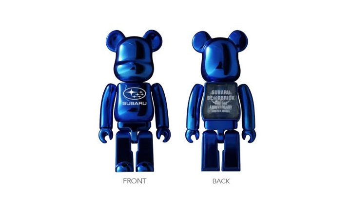 スバル × ベアブリックがコラボ！SUBARU BE@RBRICK THE 1st ANNIVERSARY LIMITED MODELが発表