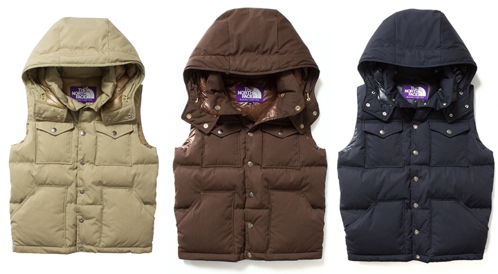 THE NORTH FACE PURPLE LABELから65/35 Hooded Sierra Vestが8月上旬発売！ (ザ・ノースフェイス パープル レーベル)