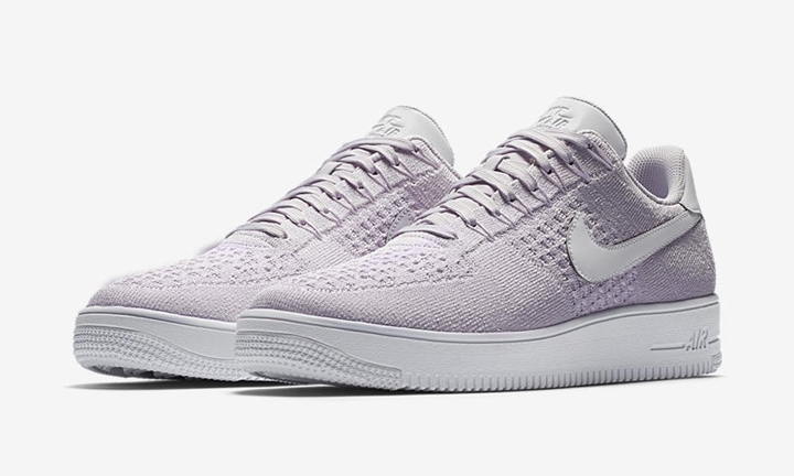 ナイキ エア フォース 1 ウルトラ フライニット ロー “ライト ヴァイオレット” (NIKE AIR FORCE 1 ULTRA FLYKNIT LOW “Light Violet”) [817419-500]