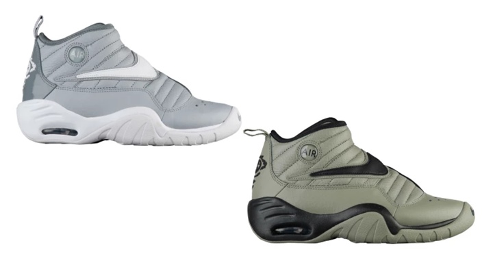 Cool Grey/Dark StuccoカラーのNIKE AIR SHAKE NDESTRUKT (ナイキ エア シェイク インデストラクト)