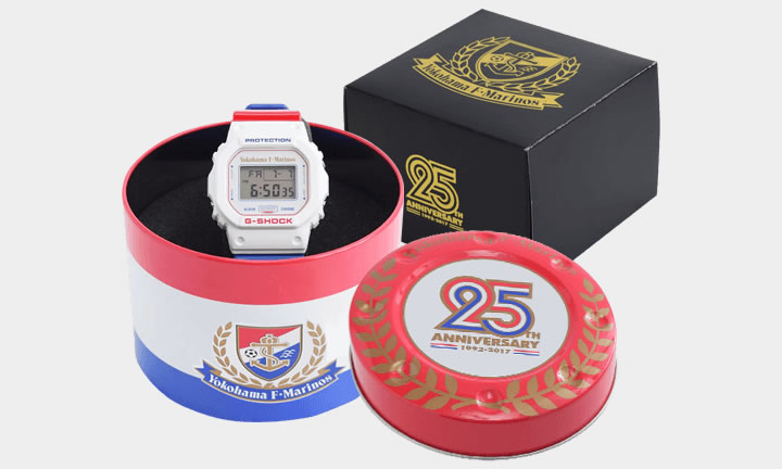 1000個限定！G-SHOCK × 横浜 F・マリノス 25周年記念モデルが9月下旬発売 (Gショック)