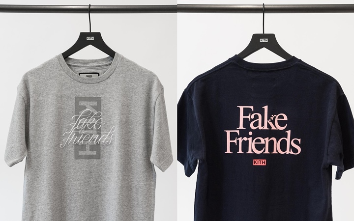 KITH CLASSIC LOGO TEE 新たに追加された第7弾！「Fake Friends Tee」6モデルが7/24発売予定！ (キース)