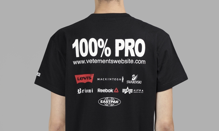 VETEMENTS 100% PRO STANDARD TEE/NORMAL FIT HOODIE (ヴェトモン プロ スタンダード TEE/ノーマル フィット フーディー)