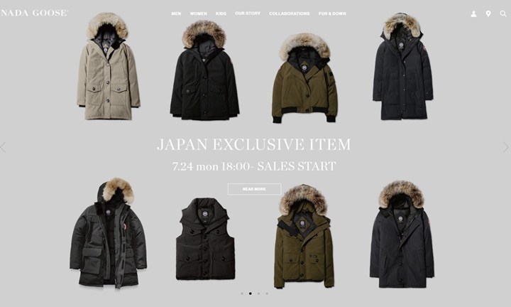 CANADA GOOSE JAPAN EXCLUSIVE ITEMが7/24から展開スタート！ (カナダグース 日本限定 アイテム)