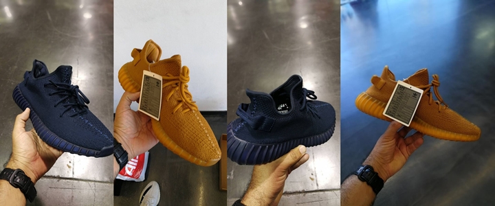 【リーク/サンプル】アディダス オリジナルス イージー 350 ブースト V2 “ミッドナイト ブルー/ゴールド オーカー” (adidas Originals YEEZY 350 BOOST V2 “Midnight Blue/Gold Ochre”)