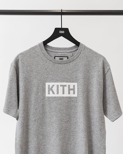 KITH CLASSIC LOGO TEE 新たに追加された第8弾！今度は「Grey」カラーが7/31発売予定！ (キース)