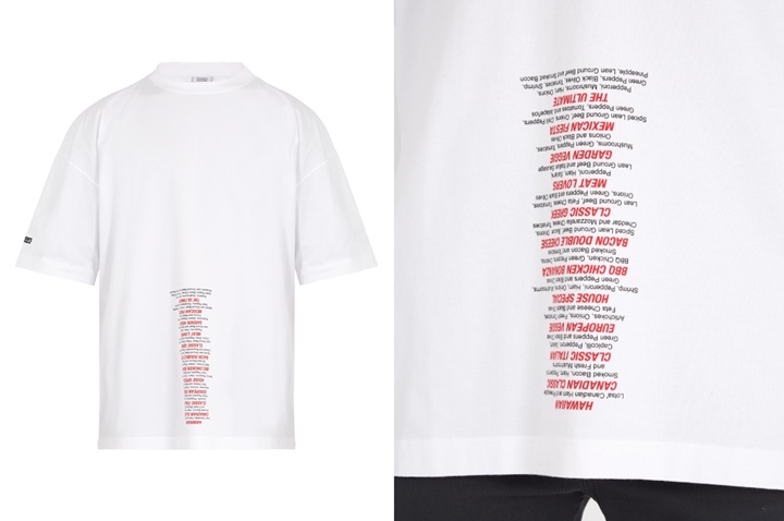 VETEMENTS COUCH PATATO COTTON TEE (ヴェトモン カウチ ポテト コットン)