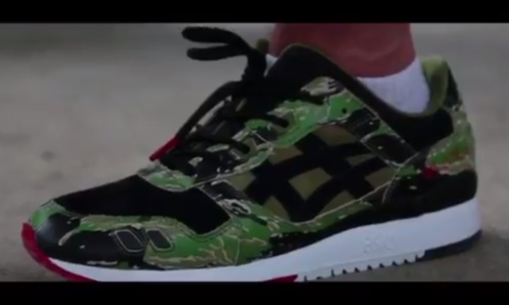 近日展開予定！atmos × ASICS TIGER GEL-LYTE III “Tiger Camo” (アトモス アシックス タイガー 3 ゲルライト “タイガー カモ”)