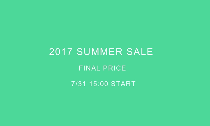 SUPREME出るか？UG.SHAFTにてSUMMER SALE 最終プライスでの販売が7/31 15:00～開始！