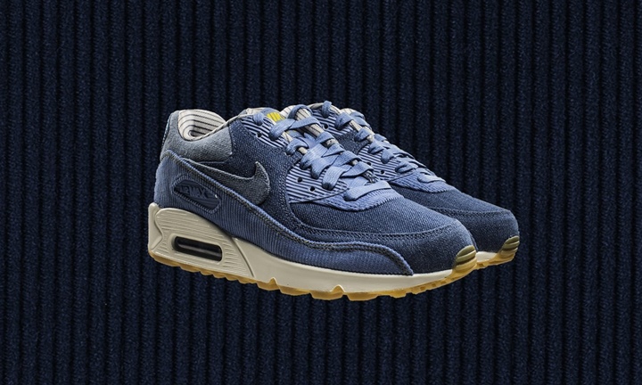 ナイキ ウィメンズ エア マックス 90 SE "デニム-ディセンバー スカイ" (NIKE WMNS AIR MAX 90 SE "Denim-December Sky") [881105-402]