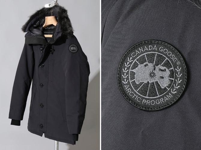 EDIFICE限定は他にはないネイビーカラーボディ！CANADA GOOSE EXCLUSIVE CHATEAU PARKA "BLACKDISC NAVY" (エディフィス カナダグース シャトーパーカー)