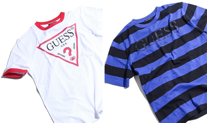 WEGO × GUESS 別注 リンガーTEE/ボーダーTEEが発売 (ウィゴー ゲス)