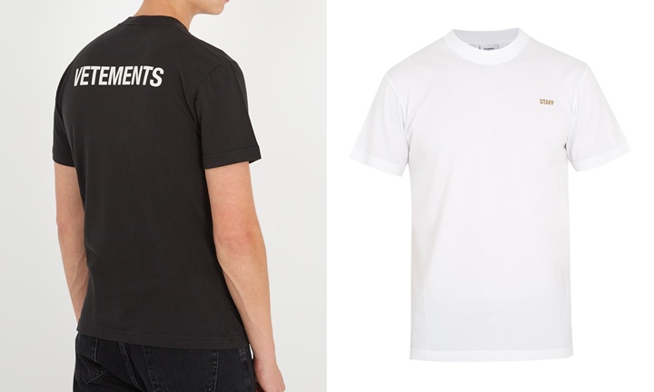 VETEMENTS STAFF COTTON TEE 2カラー (ヴェトモン スタッフ コットン TEE)