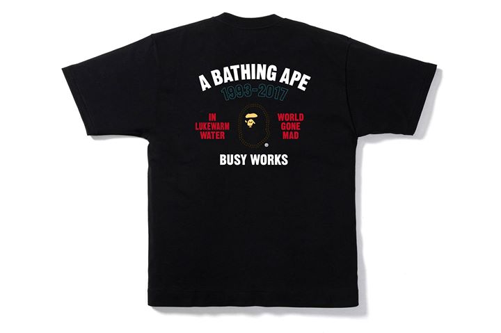 A BATHING APEより、もこもことした質感の発砲プリントで仕上げたグラフィックTEEが8/12発売 (ア ベイシング エイプ)