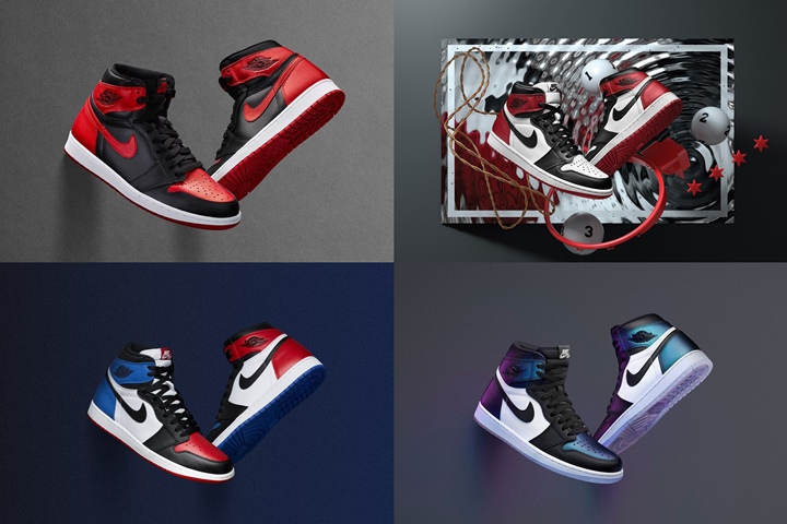 SNKRS USにてNIKE AIR JORDAN 1 "BANNED / BLACK TOE / TOP 3 / GOTTA SHINE"がリストック (ナイキ エア ジョーダン 1 "バーンド/ブラック トゥ/トップ スリー/ゴッタ シャイン")