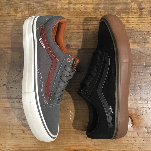 同色系2トーンスエード/キャンバスを使用したVANS OLD SKOOL PRO シーズンモデル (バンズ オールドスクール プロ)