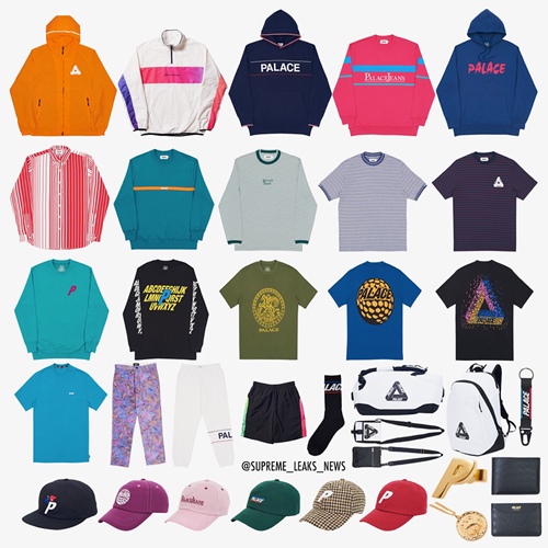 Palace Skateboards 2017 AUTUMN Drop 1が展開＊オンライン 8/18発売 (パレス 2017 秋)