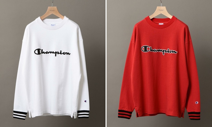 Champion × BEAUTY&YOUTH JERSEY WIDE スウェットが3色リリース (チャンピオン ビューティアンドユース)