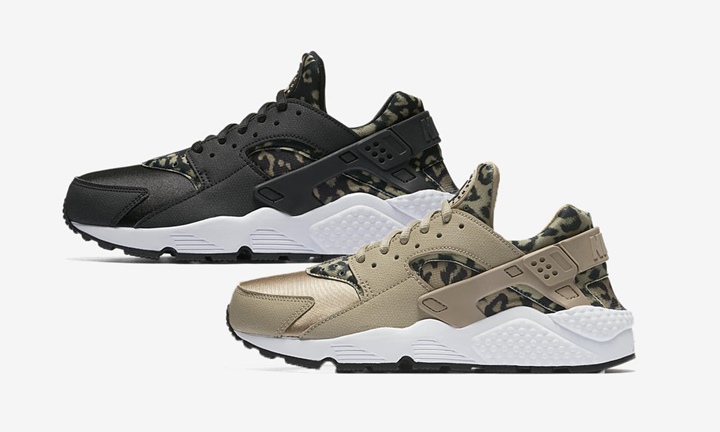 ナイキ ウィメンズ エア ハラチ "レオパード パック" (NIKE WMNS AIR HUARACHE “Leopard Pack") [725076-007,200]