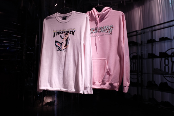 THRASHER “ROSES PULLOVER HOOD/TATTOO L/S TEE” (スラッシャー)