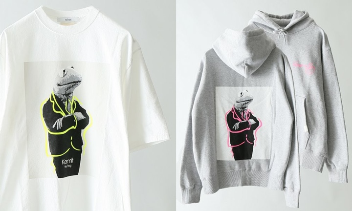 「シュプリーム-SUPREME」コラボの「カーミット-Kermit」を大胆にプリント！JOURNAL STANDARD × Wiffle TEE/スウェットパーカーが発売中 (ジャーナルスタンダード ウィッフル)