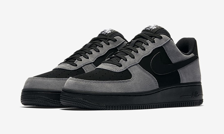 海外展開！ナイキ エア フォース 1 07 エレベート “ダーク グレー/ブラック” (NIKE AIR FORCE 1 07 LV8 “Dark Grey/Black”) [820266-020]