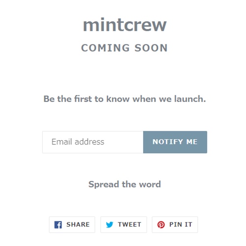 MintCrew ニューコレクションが近日展開 (ミントクルー 2017 F/W)