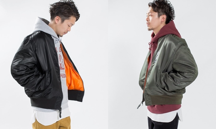 ALPHA INDUSTRIES × SHIPS BLUESTORE 別注 リバーシブル MA－1ブルゾンが11月中旬発売 (アルファ インダストリーズ シップス ブルーストア)