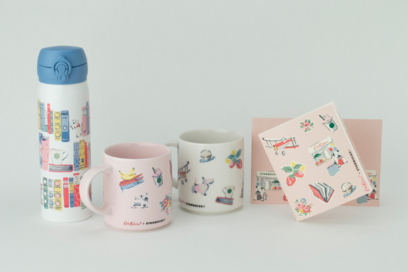 スタバ × Cath Kidstonがコラボ！ステンレスボトル、マグカップ、ビバレッジカードが9/4から発売 (スターバックス キャス キッドソン STARBUCKS)