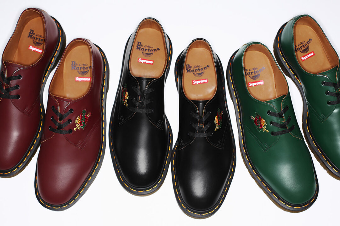 【速報】シュプリーム (SUPREME) × ドクターマーチン (Dr. Martens) 2017 F/W “Sacred Heart 3-Eye Shoe”が9/2発売！