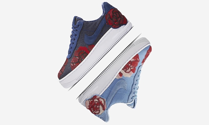 9/1発売！ナイキ ウィメンズ エア フォース 1 アップステップ LX 2カラー (NIKE WMNS AIR FORCE1 UPSTEP LX) [898421-401,402]