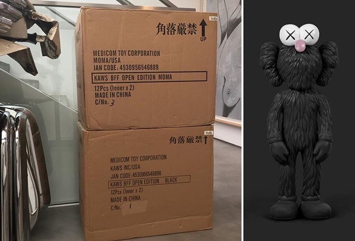 2017年にリリースと発表！KAWS BBF OPEN EDITION “Black/Moma” (カウズ BBF オープン エディション “ブラック/モマ”)