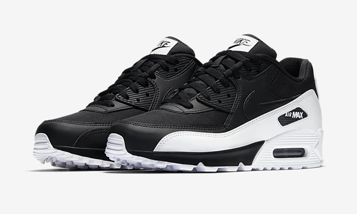 2017年 ホリデーモデル！ナイキ エア マックス 90 エッセンシャル “ブラック/ホワイト” (NIKE AIR MAX 90 ESSENTIAL “Black/White” 2017 HOLIDAY) [537384-082]