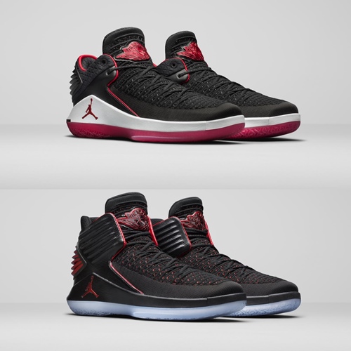 10/18発売！ナイキ エア ジョーダン 32 “ブレッド” ロー/ハイ (NIKE AIR JORDAN XXX2 “Bred” LOW/HIGH) [AH3347-001][AH3348-001]