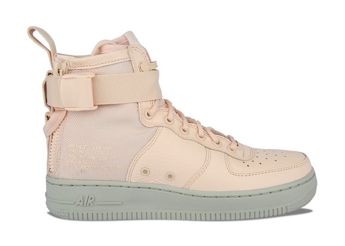 ナイキ ウィメンズ スペシャル フィールド エア フォース 1 ミッド “オレンジ クウォーツ” (NIKE WMNS SPECIAL FIELD AIR FORCE 1 {SFAF-1} MID “Orange Quartz”) [AA3966-800]