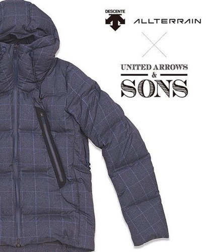 DESCENTE ALTERRAIN × UNITED ARROWS & SONS 別注 水沢ダウンジャケット「MOUNTAINEER」が10月下旬発売！ (デサント オルテライン ユナイテッドアローズ アンド サンズ)