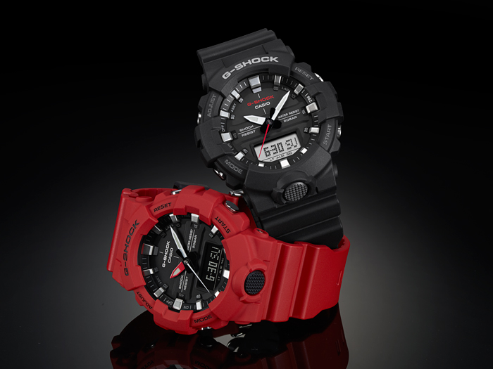 G-SHOCKから3針アナログにデジタル表示を組み合わせたNewモデル「GA-800」が9月登場 (Gショック ジーショック)