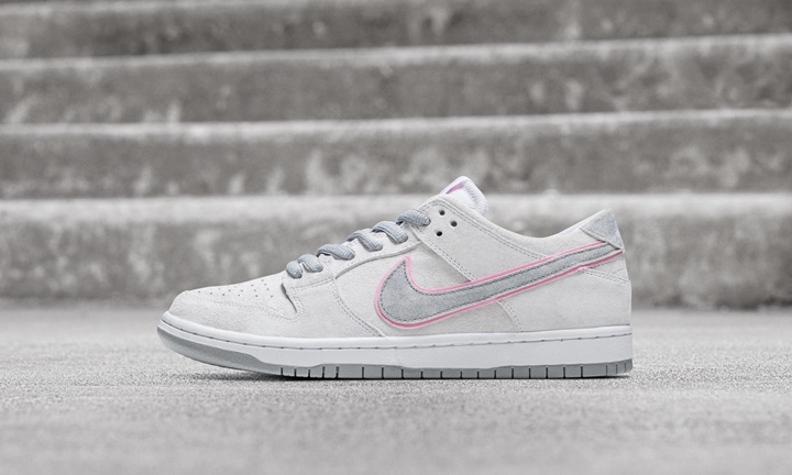 9/7発売！ナイキ ダンク SB ズーム ロー プロ アイショッド・ウェア “ホワイト/パーフェクト ピンク” (NIKE DUNK SB ZOOM LOW PRO ISHOD WAIR “White/Perfect Pink”) [895969-160]